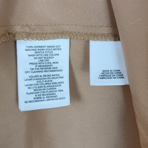 RACHEL Rachel Roy Bree Satin Rushed Wrap Dress - Picture 9 of 16